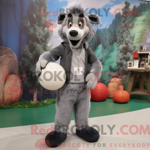 Mascot karakter van een...