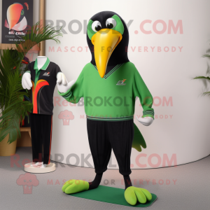 Green Toucan mascotte...