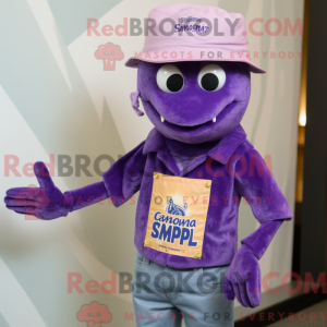 Personagem de máscara de...