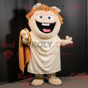 Mascot character of a Cream...