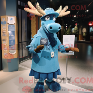 Mascottefiguur van een...
