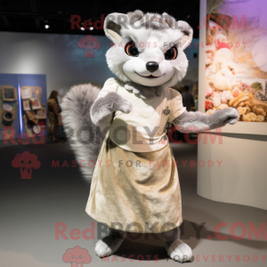 Mascottefiguur van een...