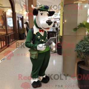 Mascottefiguur van een...