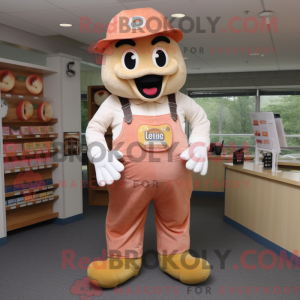 Mascot karakter van een...