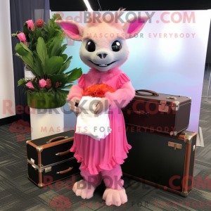 Mascot karakter van een...