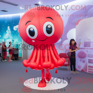 Mascot character of a Red...