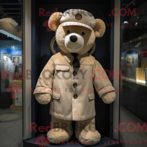 Personaje mascota de un oso...