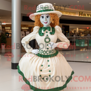 Mascot character of a Cream...