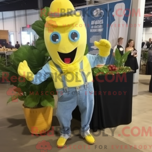 Mascottefiguur van een...