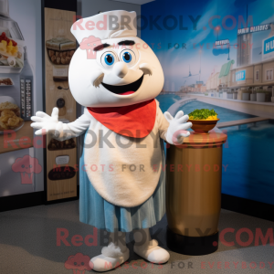 Mascot character of a Clam...