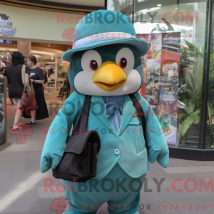 Mascottefiguur van een...
