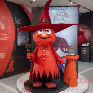 Postava maskota Red Witch S...