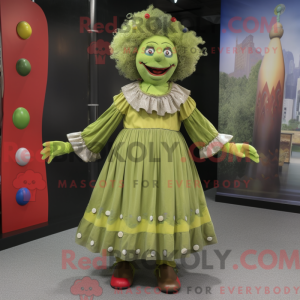 Mascottefiguur van een...
