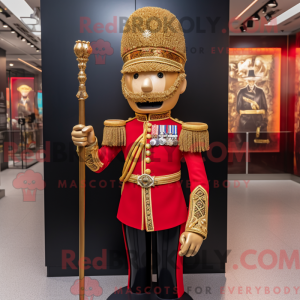 Mascot character of a Gold...