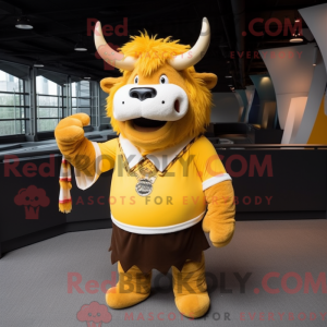 Mascot karakter van een...