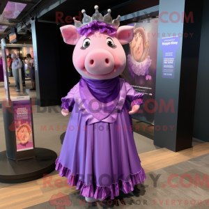 Mascot karakter van een...