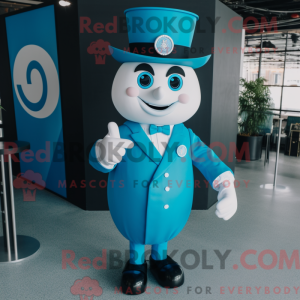 Personagem de máscara de um...