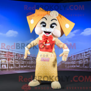 Maskottchen-Figur eines Pad...