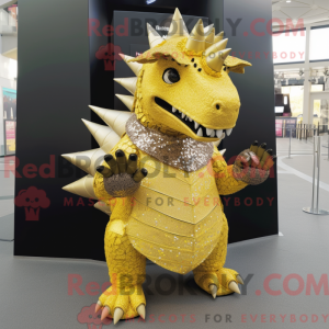 Mascot karakter van een...
