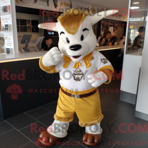 Personnage mascotte d un...