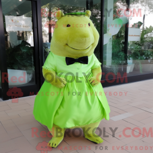 Mascot character of a Lime...