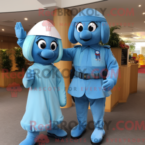 Mascot karakter van een...