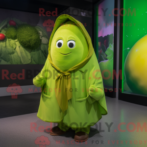 Mascot character of a Lime...