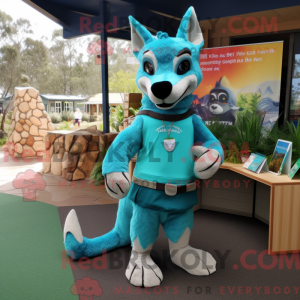 Mascot character of a...