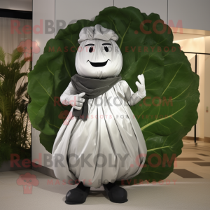 Silver Cabbage Leaf maskot...