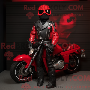 Mascot character of a Red...