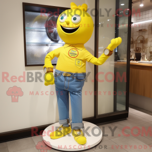 Mascot character of a...