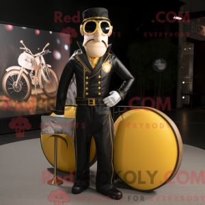 Mascottefiguur van een Gold...