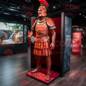 Mascot character of a Red...