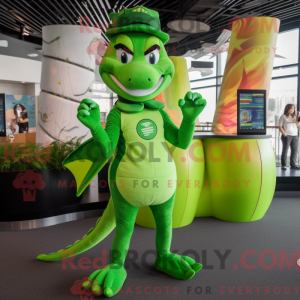 Mascottekarakter van een...