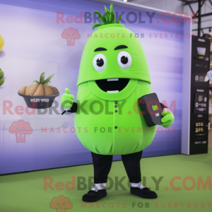 Mascottekarakter van een...