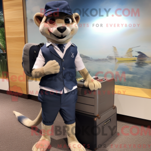 Mascot karakter van een...