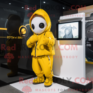 Maskot karakter af en...