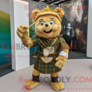 Mascot character of a Gold...