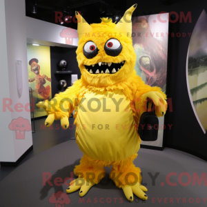 Personnage mascotte d un...