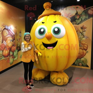 Mascot karakter van een...