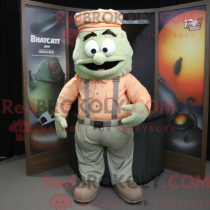 Mascot karakter van een...