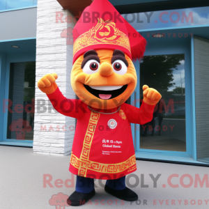 Mascottekarakter van een...