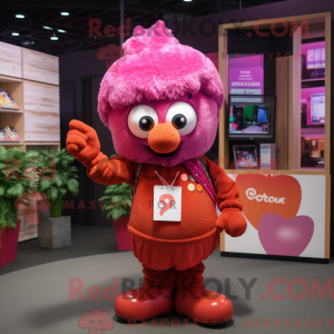 Mascot character of a...