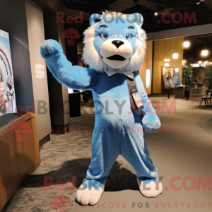 Maskot karakter af en...