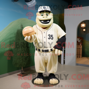 Mascot character of a Cream...