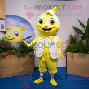 Mascottekarakter van een...