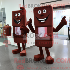Mascot character of a...