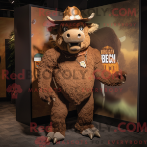 Mascot karakter van een...