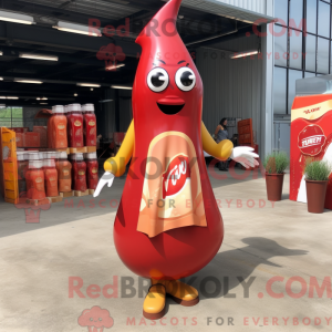 Mascottekarakter van een...