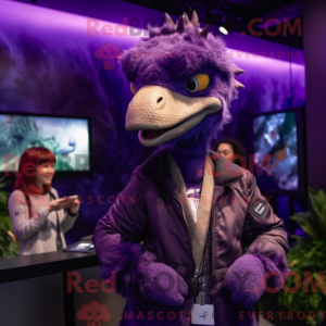 Mascot character of a...